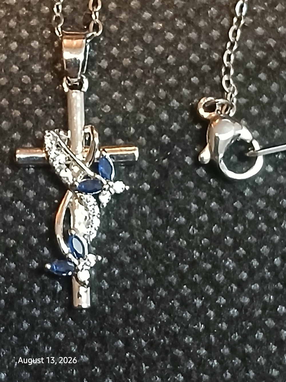 Trinket Shop -2 Butterflies Entwined Infinity Symbol, Mico Inlaid White Zirconia